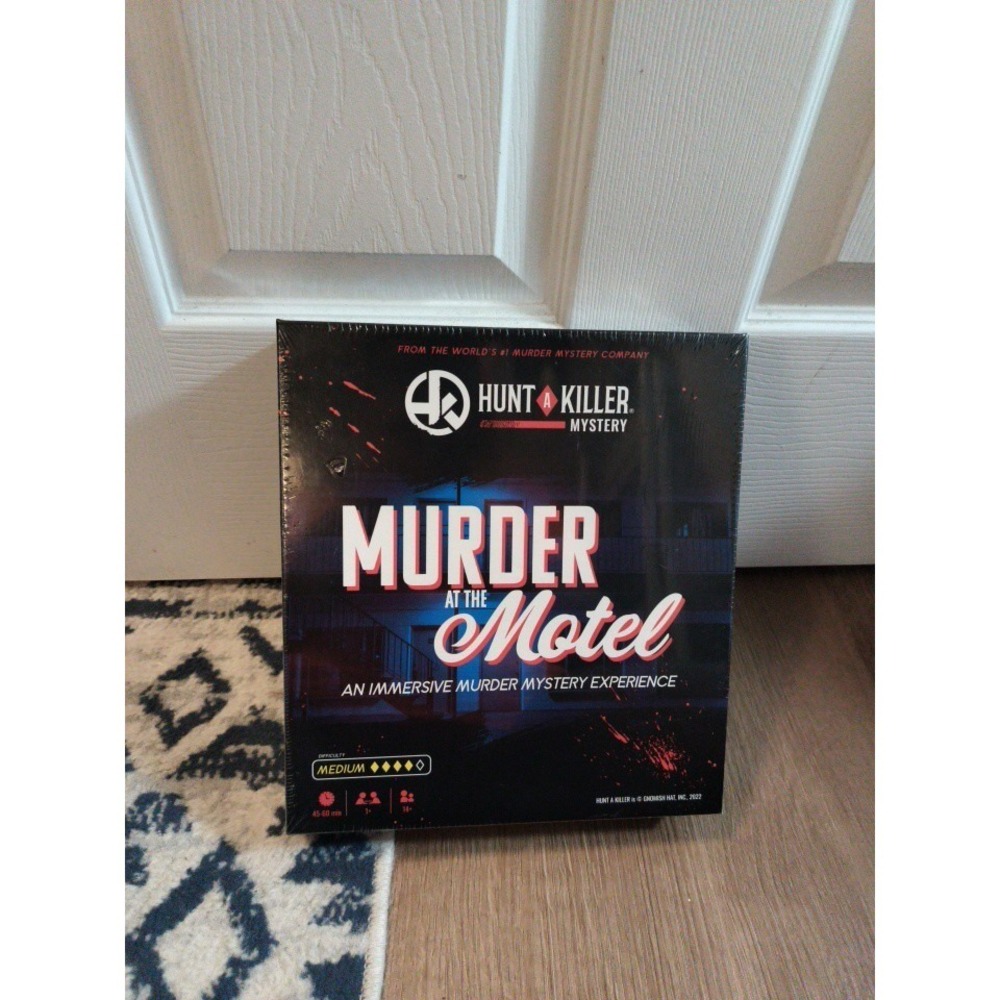 HUNT a KILLER MYSTERY MURDER at the MOTEL Board Game SEALED 2024